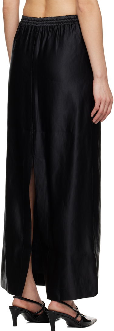 Suknja Loulou de Saison Loulou de Saison Liam Maxi Skirt Crna | LIAM, 2