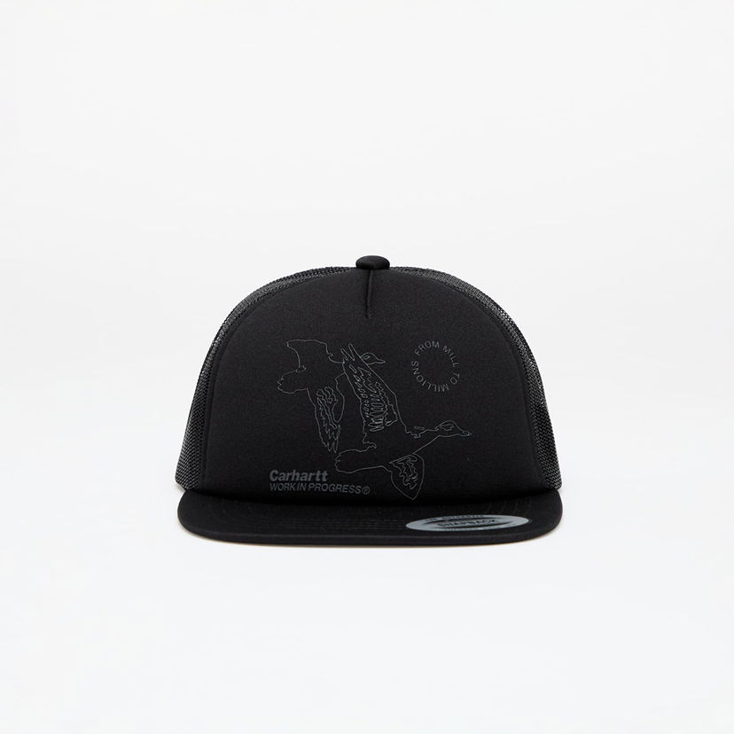 Kapa Carhartt WIP Flying Ducks Trucker Cap Crna | I034047.89XX