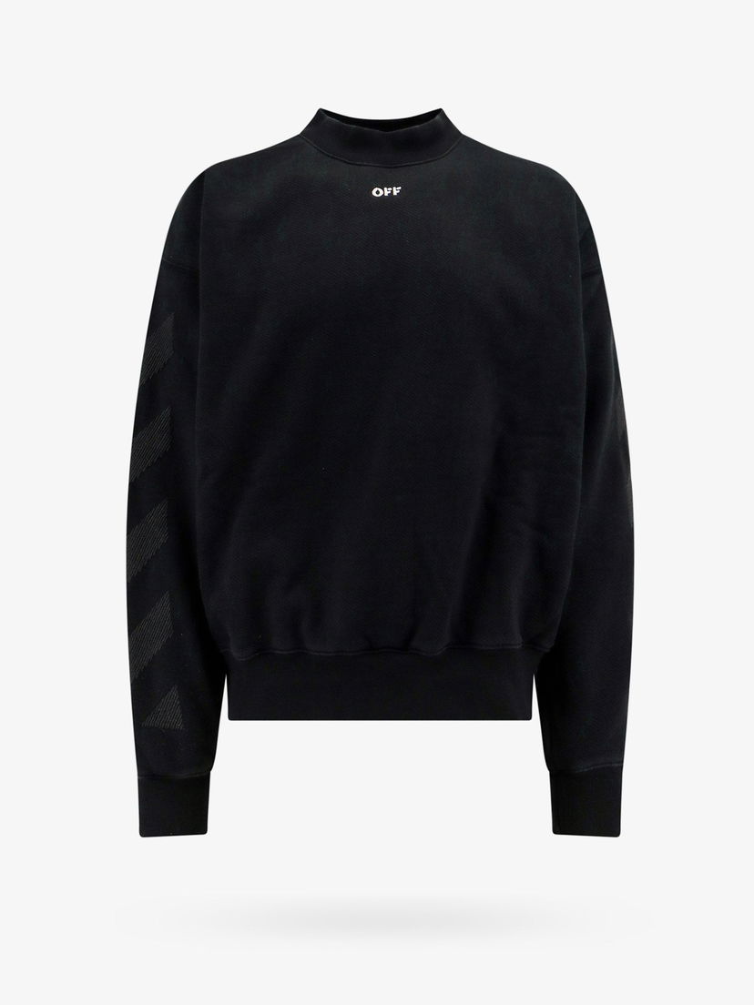 Dukserice Off-White SWEATSHIRT Crna | OMBA054S24FLE0031001