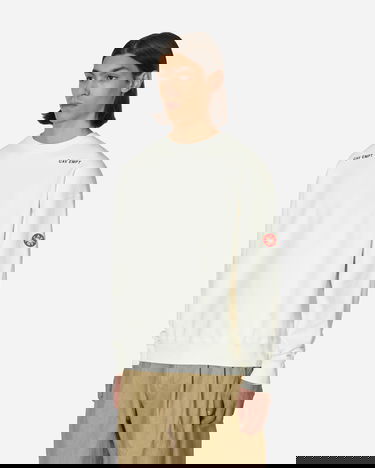 Džemper Cav Empt Washed Crewneck Bež | CES23CS04 001, 1