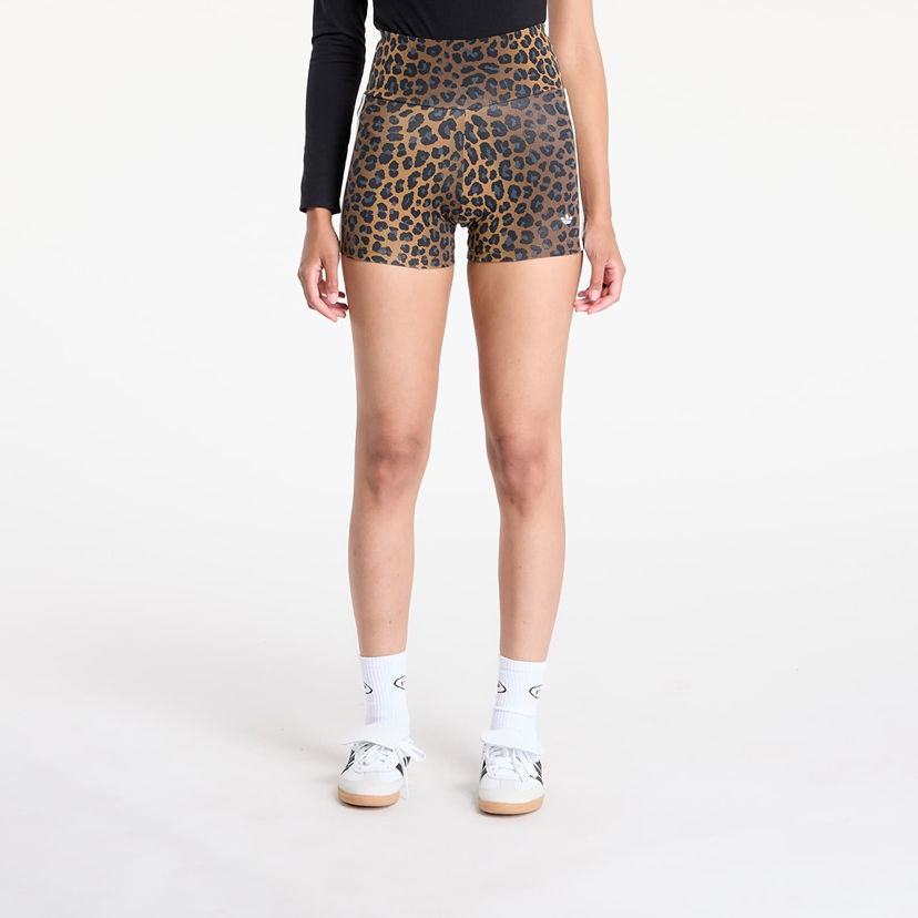 Kratke hlače adidas Originals adidas Booty Shorts Smeđa | JW7306