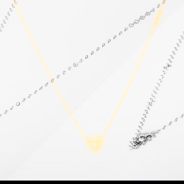 Ogrlica GUESS Beloved Universal Heart Pendant Necklace Žuta | JUBN05018JWYG-GOLD, 2