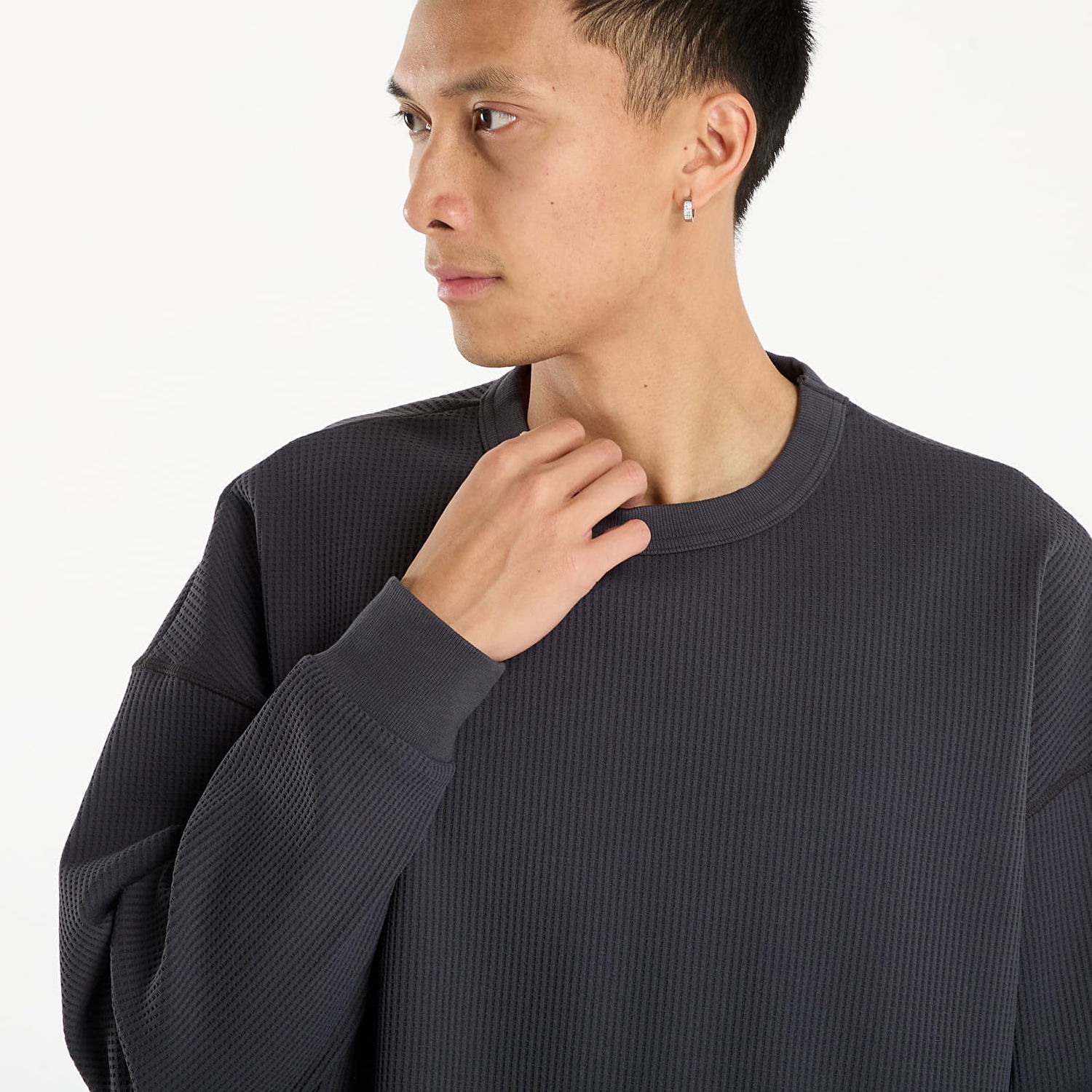 Majica kratkih rukava OAKLEY Oakley Fgl Union Long Sleeve Wide Tee Siva | FOA408132-01N, 1