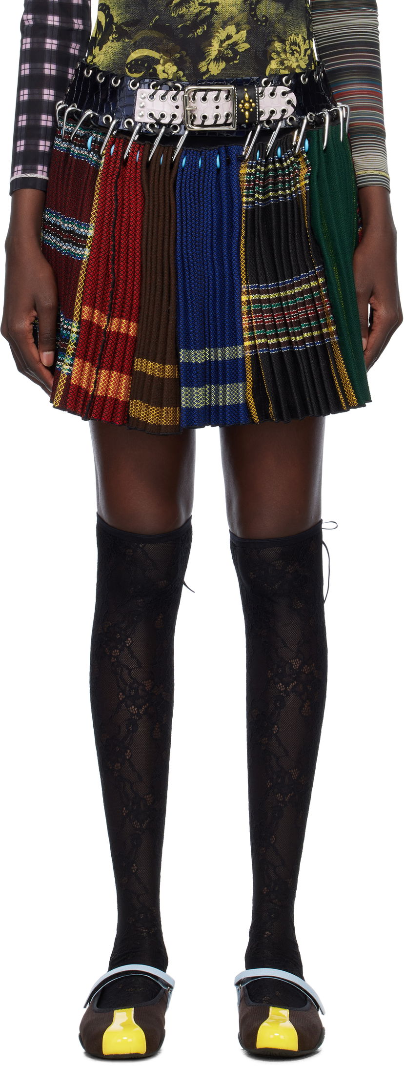 Suknja Chopova Lowena Chopova Lowena Carabiner Apron Miniskirt Višebojno | 3234