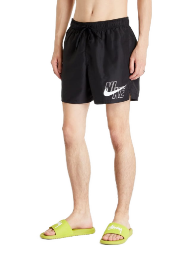 Kupaći kostimi Nike Logo Solid 5 Swim Short Crna | NESSA566-001
