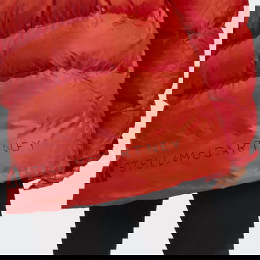 Pernata jakna adidas Originals Stella McCartney x Mid-Length Padded Winter Jacket Crvena | IA9125, 2