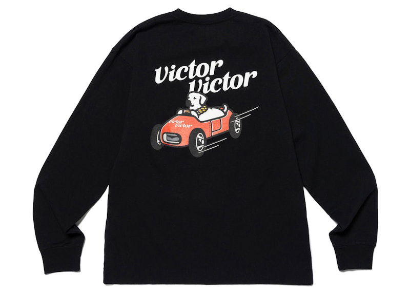 Majica kratkih rukava Human Made Long Sleeve Victor Graphic T-Shirt Crna | XX25CS004