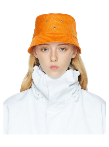 Šešir Bottega Veneta Intreccio Jacquard Bucket Hat Narančasta | 692795 V1PO2