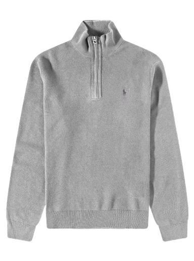 Džemper Polo by Ralph Lauren Quarter-Zip Andover Siva | 710914236009