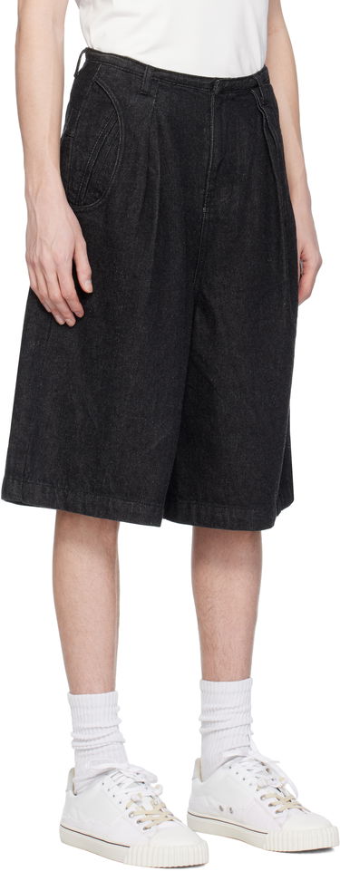 Kratke hlače ADER ERROR ADER error Pleated Denim Shorts Crna | BO01SSJE0201BK, 1