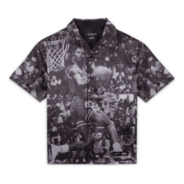 Košulja Jordan A Ma Maniere Woven Basketball Button-Up Shirt Crna | DJ9761-010