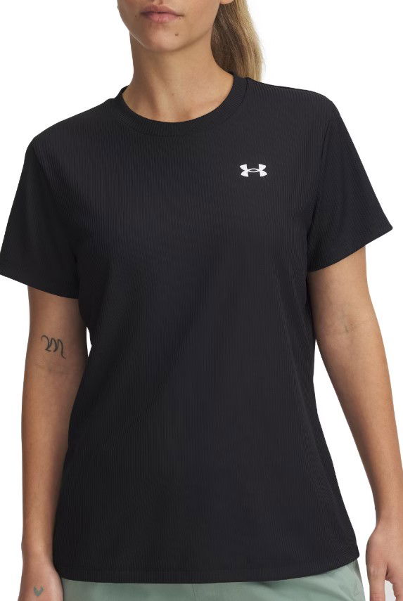 Majica kratkih rukava Under Armour Under Armour Tech Rib SSC T-Shirt Crna | 1389852-001
