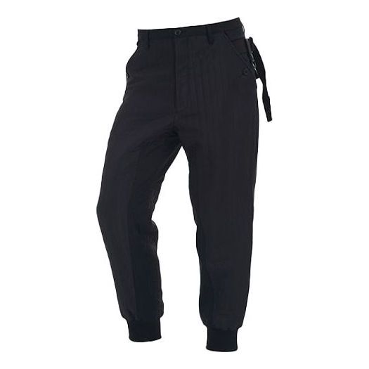 Hlače adidas Originals Y-3 Quilted Cuffed Pants Crna | GK4370