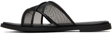 Odjeća rag & bone rag & bone Geo Mesh Cross Strap Sandals Crna | WFF24PF037MS37, 2