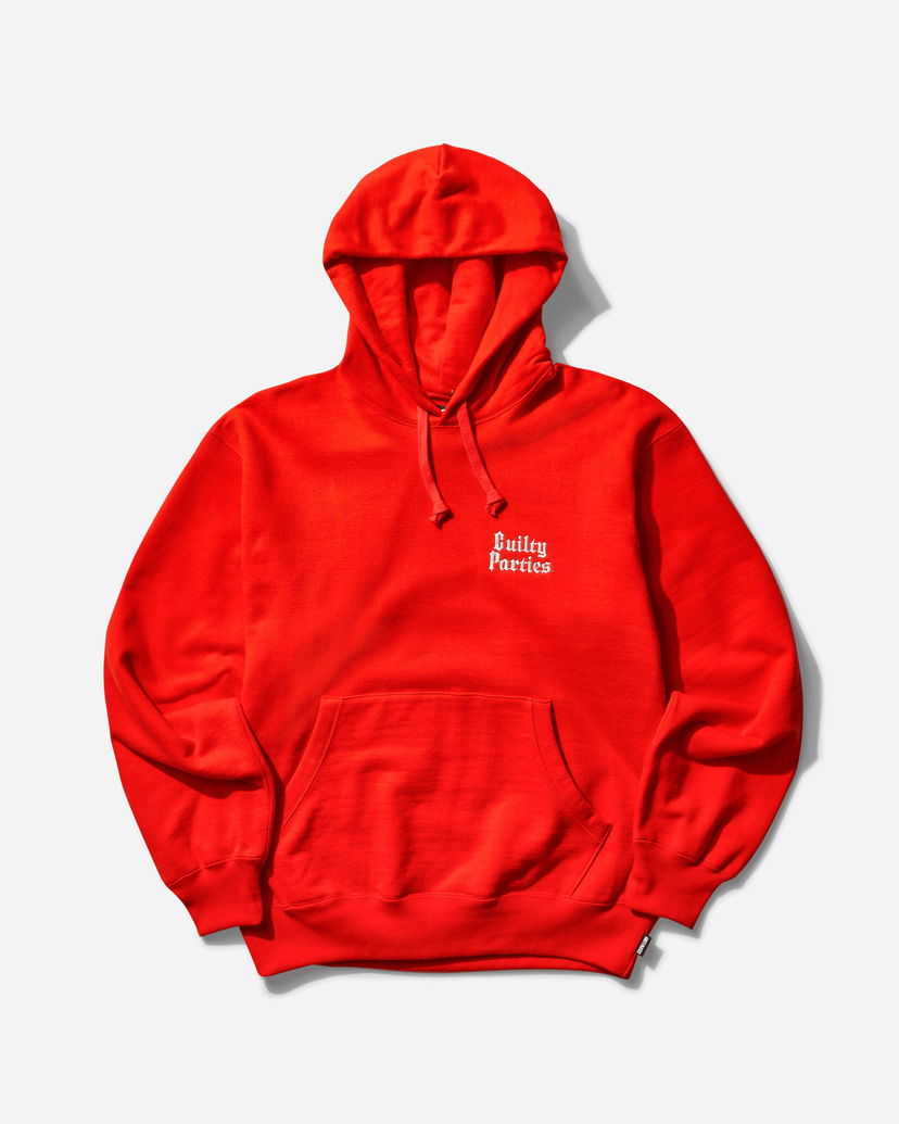 Dukserice WACKO MARIA Heavy Weight Hoodie Type-6 Crvena | 25SS-WMC-SS16 RED