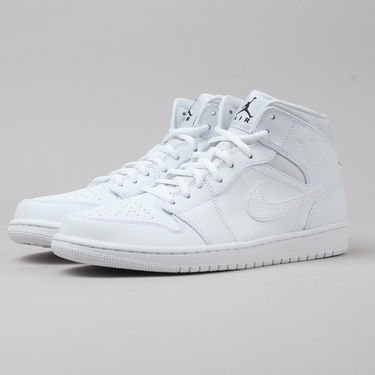 Tenisice i cipele Jordan Air Jordan 1 Retro Mid ''White'' Bijela | 554724-110, 1