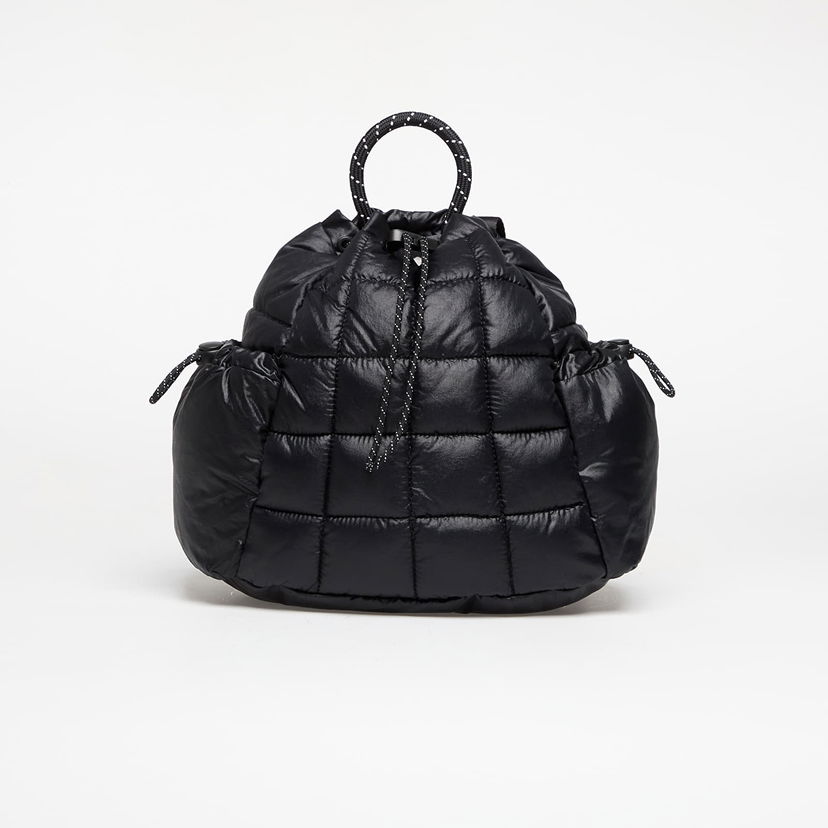 Ruksak Nike Quilted Drawstring Top Handle Backpack NSW Puffle Mini Crna | HQ6693-010