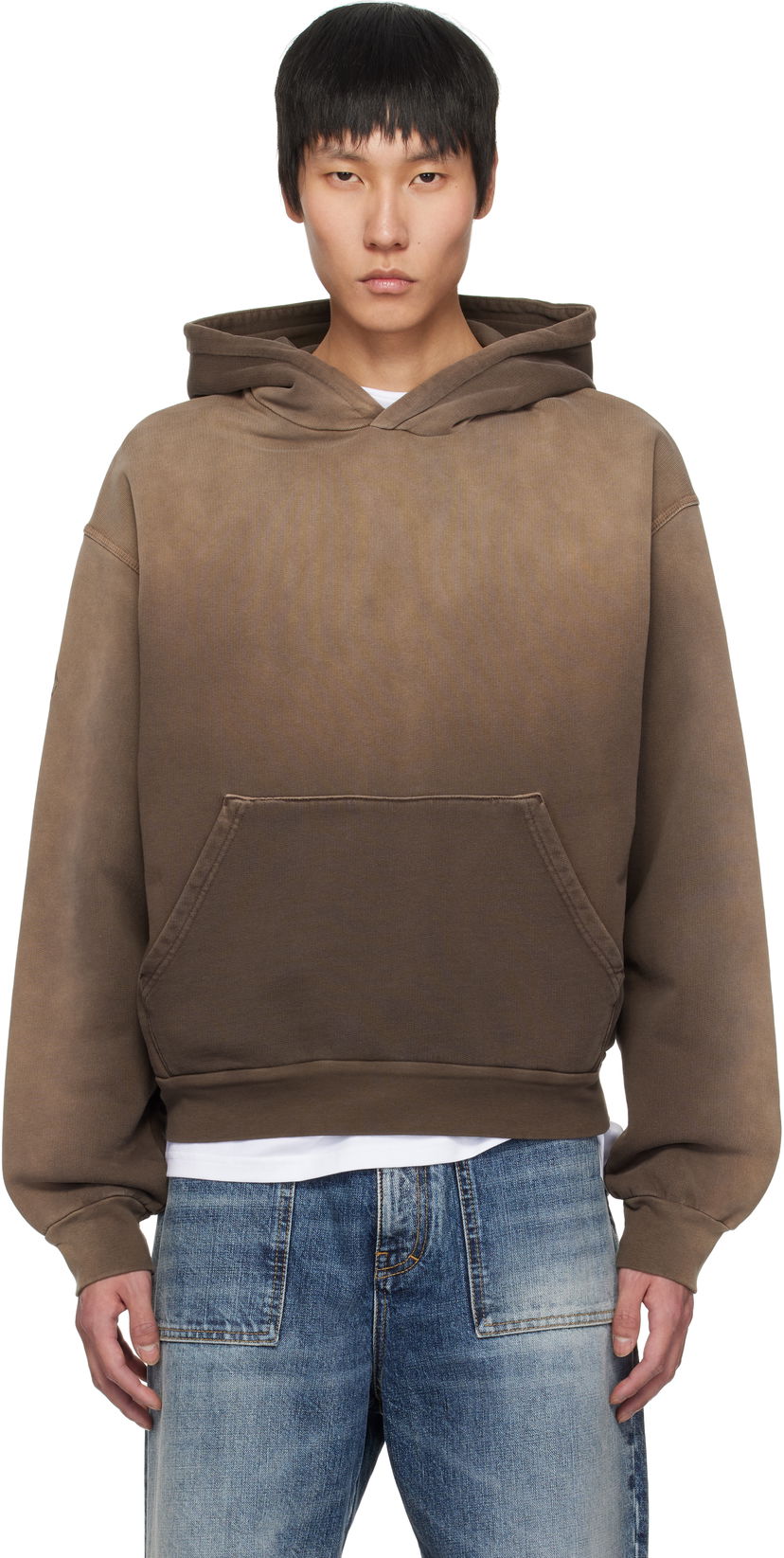 Dukserice 1017 ALYX 9SM 1017 ALYX 9SM Garment Dye Boxy Hoodie Smeđa | AAMSW0252FA01
