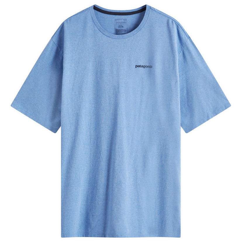 Majica kratkih rukava Patagonia Men's P-6 Logo Responsibili-Tee T-Shirt Size XX-Large Plava | 38504-ABNB