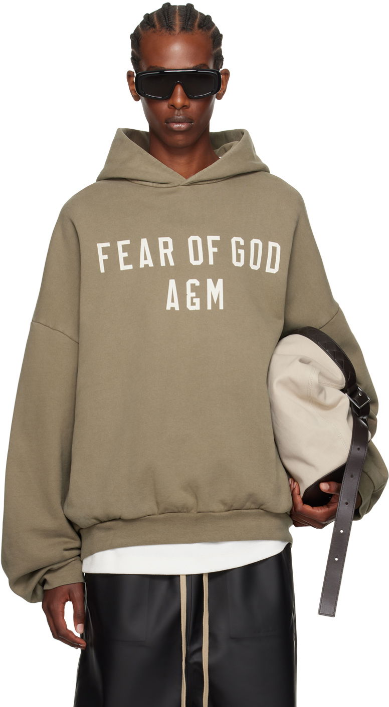 Dukserice Fear of God ESSENTIALS Heavyweight Hoodie Zelena | 192BT244815F