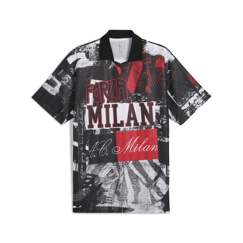 Dres Puma AC Milan Retro ftblNRGY+ Graphic T-Shirt Crna | 779336_01