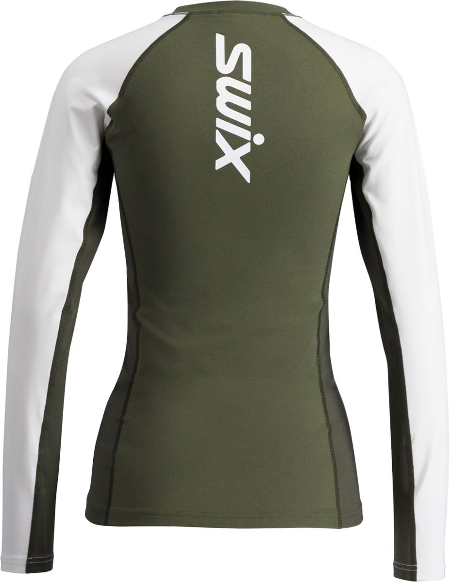 Majica kratkih rukava SWIX Swix RaceX Dry Long Sleeve Shirt Zelena | 10098-23-48105, 1