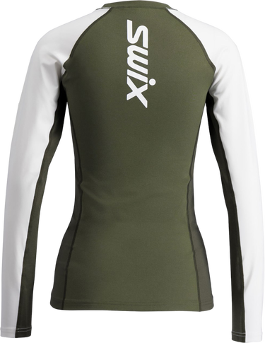 Majica kratkih rukava SWIX Swix RaceX Dry Long Sleeve Shirt Zelena | 10098-23-48105, 1
