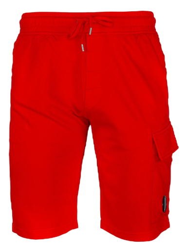 Kratke hlače C.P. Company Light Fleece Cargo Shorts Red Crvena | 12CMSB021A002246G455