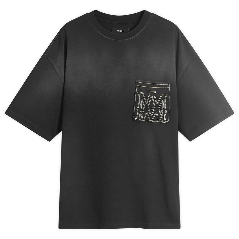 Majica kratkih rukava AMIRI MA Outline Oversized T-Shirt, Size Large Crna | AMJYTE1205-Black