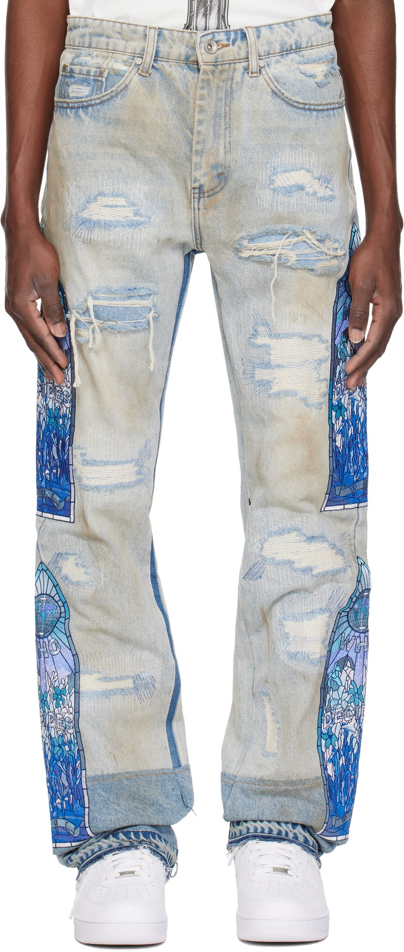 Jeans Who Decides War Who Decides War Winter Mechanic Jeans Plava | 1121200008SS25