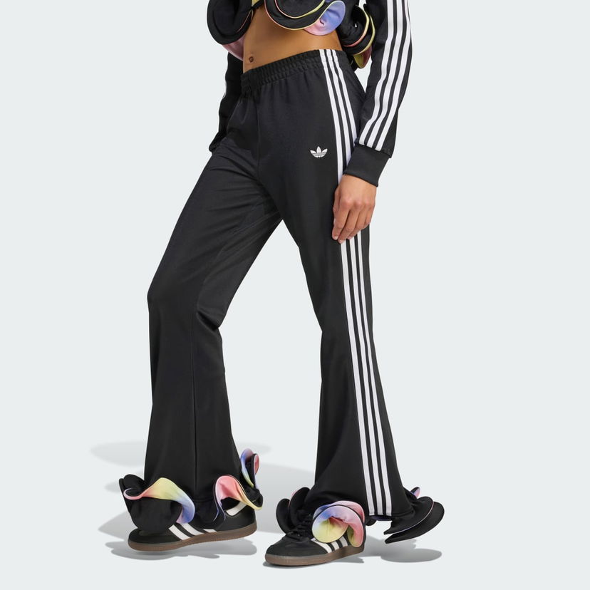Trenirka adidas Performance Jeremy Scott Pride Fashion Flare Track Pants Crna | JW0827