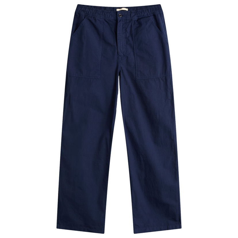 Hlače NORSE PROJECTS Ragnar Relaxed Ripstop Pants, Size Large Tamnoplava | N25-0428-7555