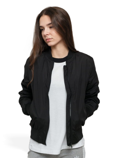 Bomber jakna Urban Classics Ladies Light Bomber Jacket Crna | tb1217 black