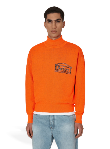 Džemper Aries Temple Fluro Turtleneck Sweater Narančasta | FTAR20024 ORG