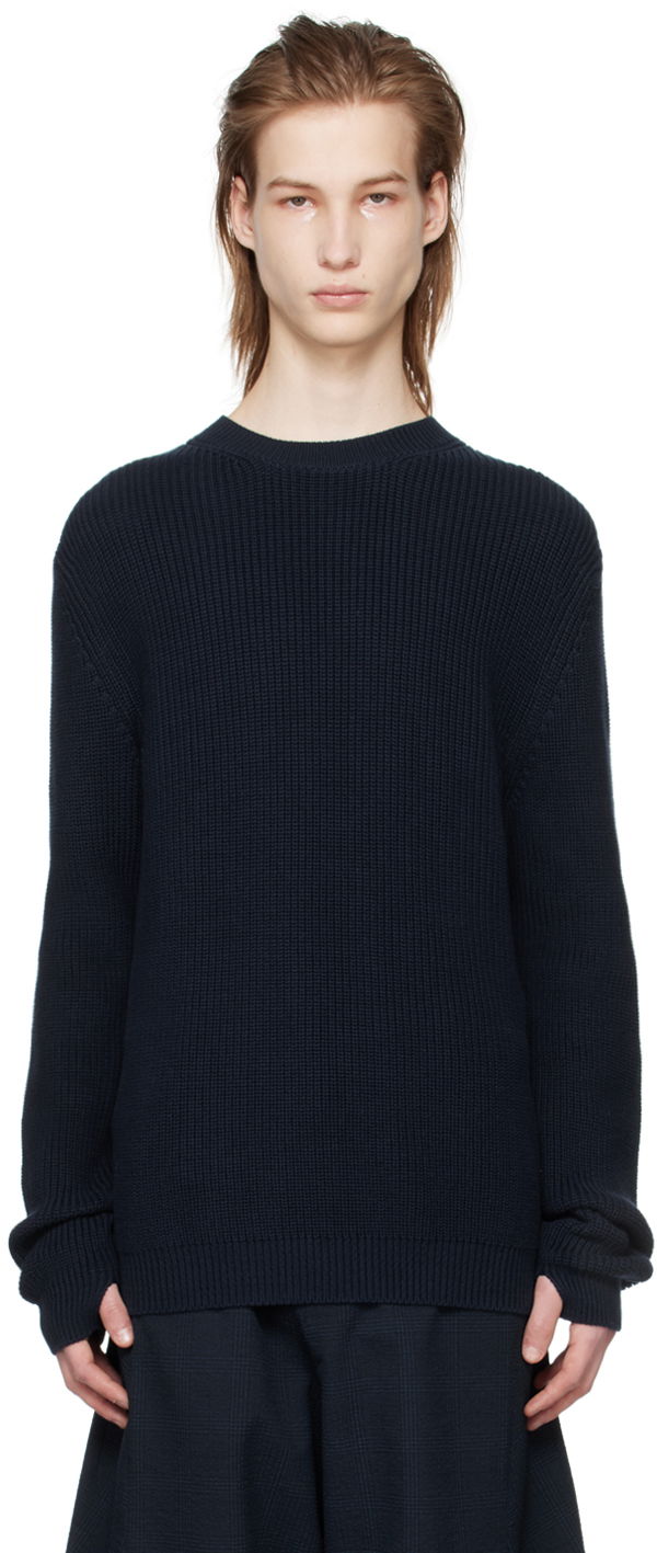 Džemper sage NATION SAGE NATION Summer Dieter Sweater Tamnoplava | S076