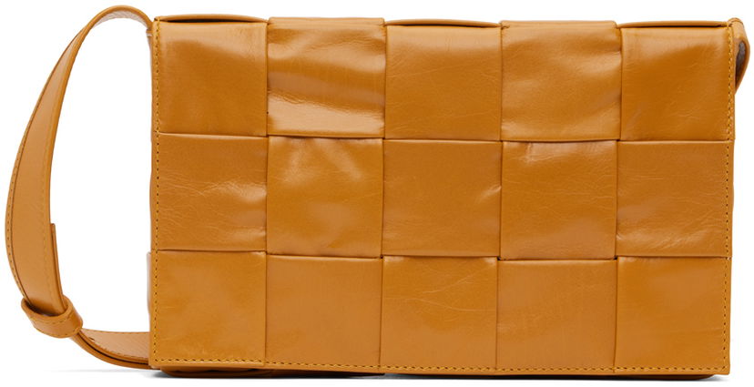 Ručna torbica Bottega Veneta Bottega Veneta Medium Cassette Bag Žuta | 667298-VCQ71