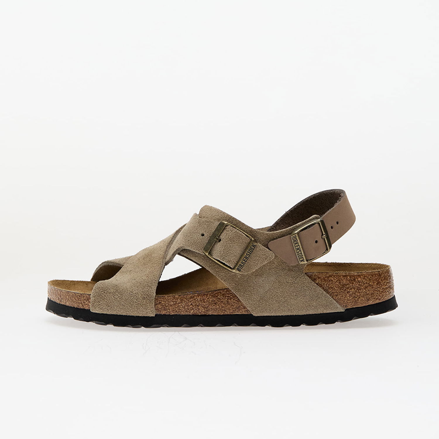 Tenisice i cipele Birkenstock Birkenstock Tulum II Suede Leather Nubuck Sandals Smeđa | 1029834, 0