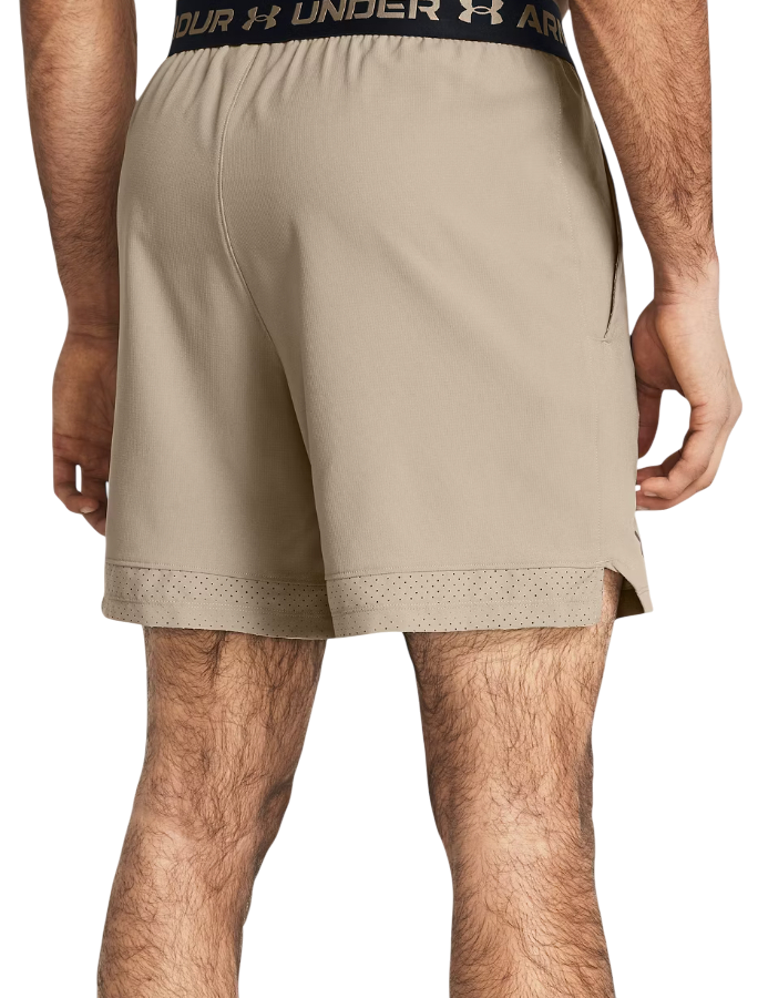 Kratke hlače Under Armour Vanish Woven 6in 2-in-1 Shorts Bež | 1373718-203, 1