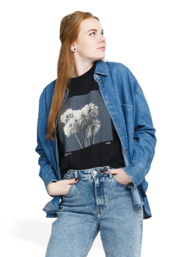 Košulja JJXX JXKendra Relaxed Denim Shirt Plava | 12207072