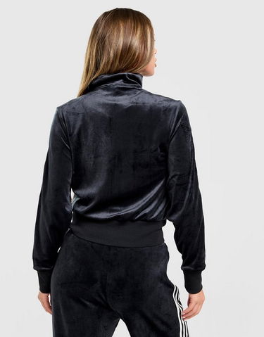 Trenerka adidas Originals Velvet Firebird Track Top Crna | KD3956, 3