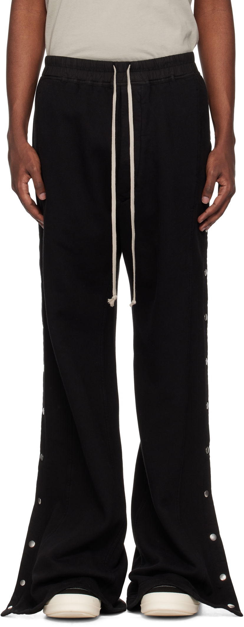 Trenirka Rick Owens Pusher Sweatpants Crna | DU02D2393 F