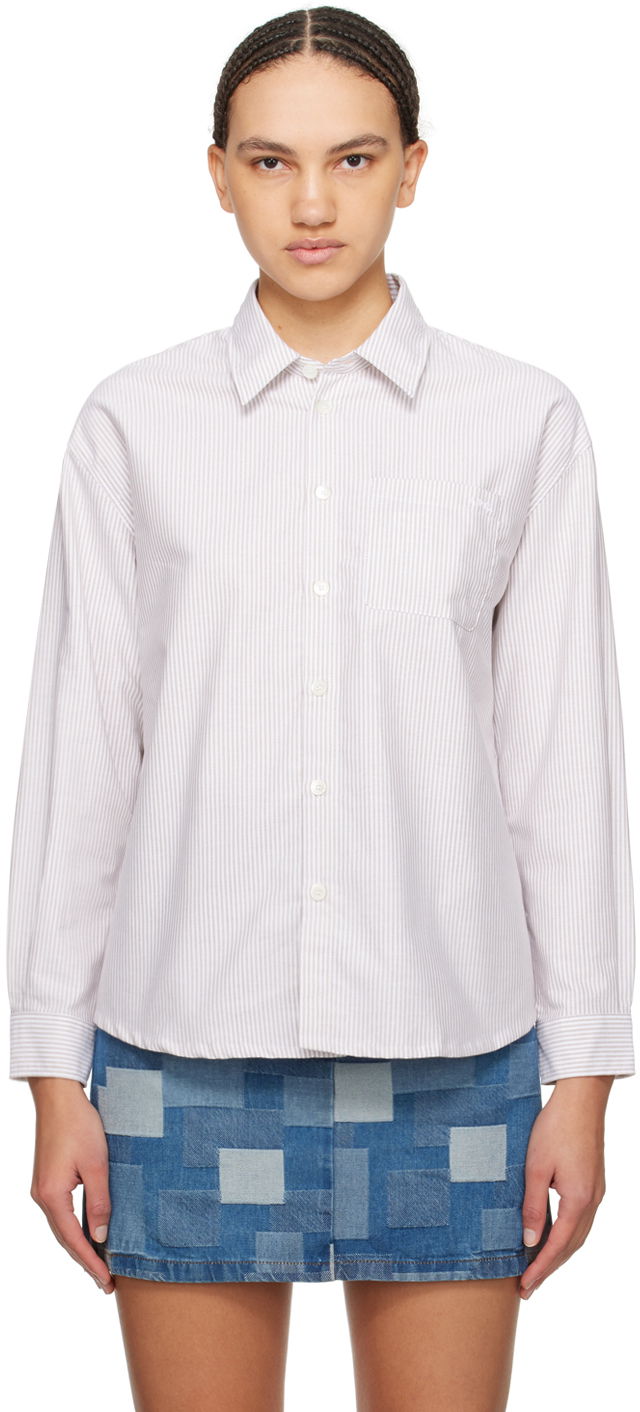 Košulja A.P.C. Boyfriend Shirt Bež | COGUH-F12550