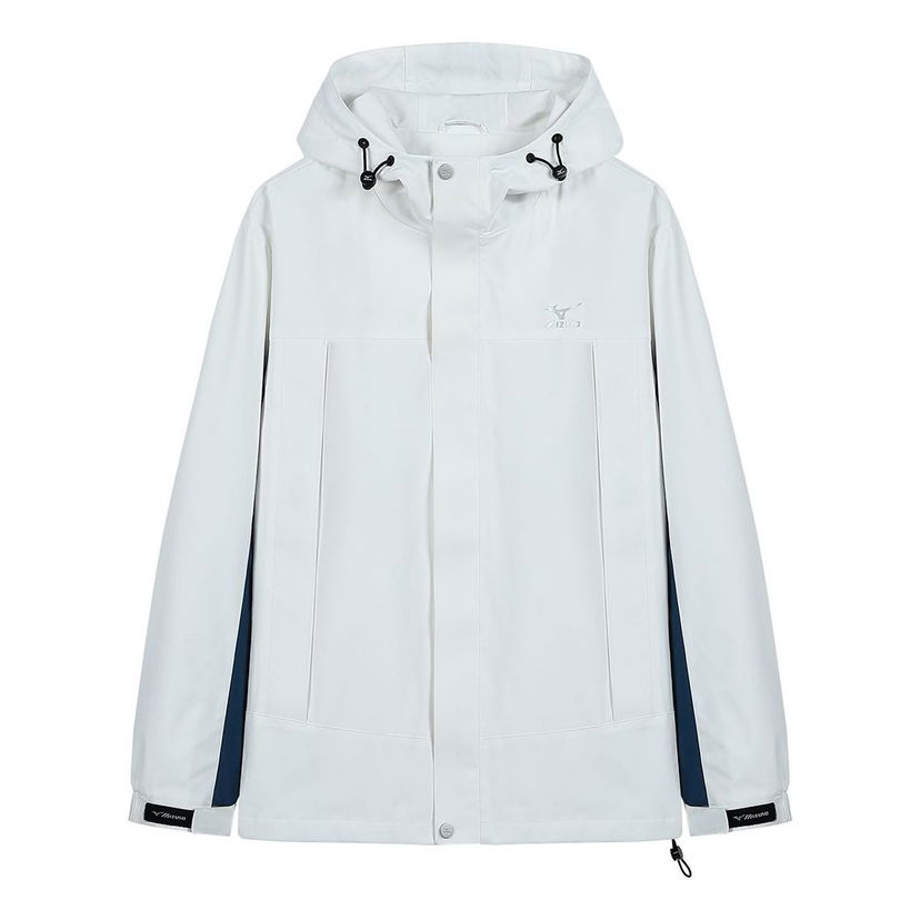 Vjetrovka Mizuno Windbreaker Jacket Bijela | A2CE3116