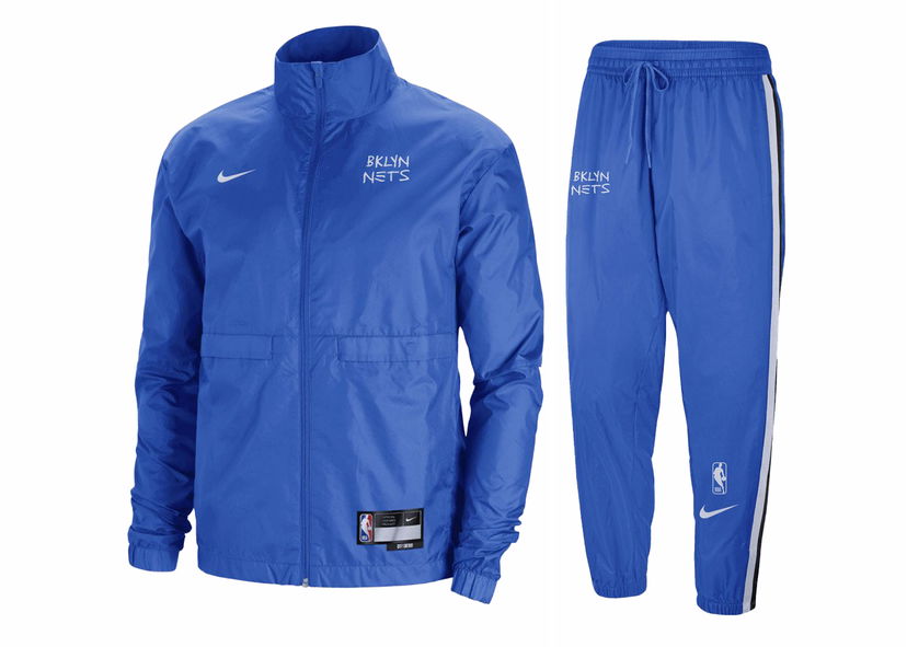 Trenerka Nike NBA Brooklyn Nets City Edition Tracksuit Blue Plava | DN9920-463