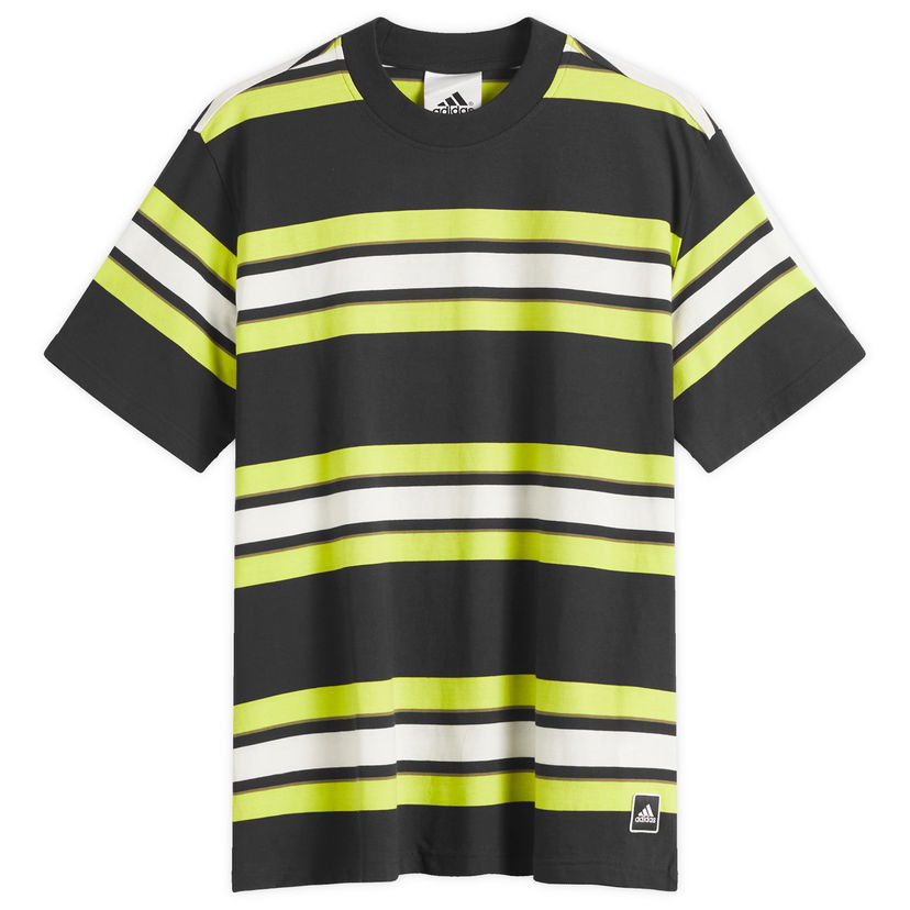 Majica kratkih rukava adidas Originals GRFX Striped Tee Crna | JD5413
