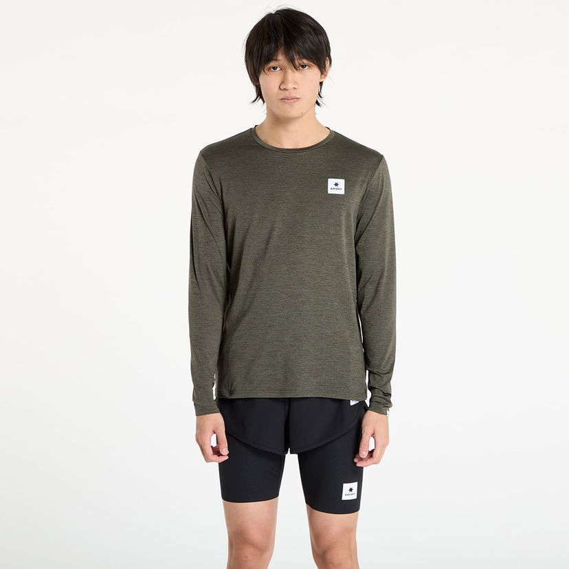 Majica kratkih rukava Saysky SAYSKY Statement Pace Long Sleeve T-Shirt Zelena | OMRLS22C3001