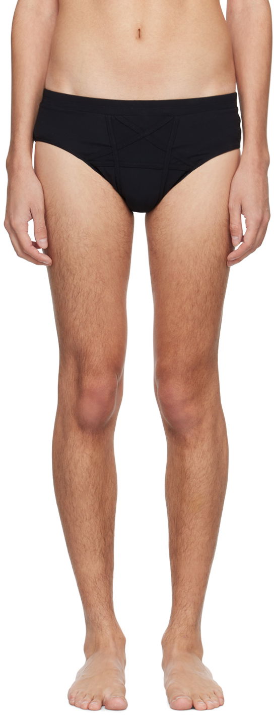 Kupaći kostimi Rick Owens Penta Swim Briefs Crna | RU01D3011 NSB