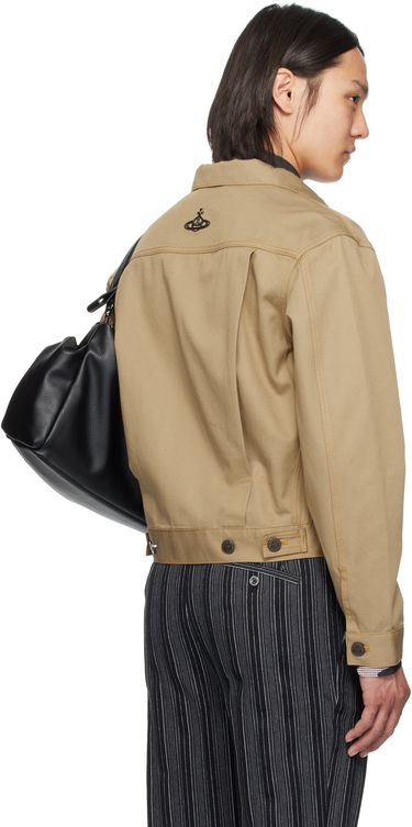 Jakna Vivienne Westwood Vivienne Westwood Marlene Cropped Jacket Bež | 2801000E-W011Y-, 2