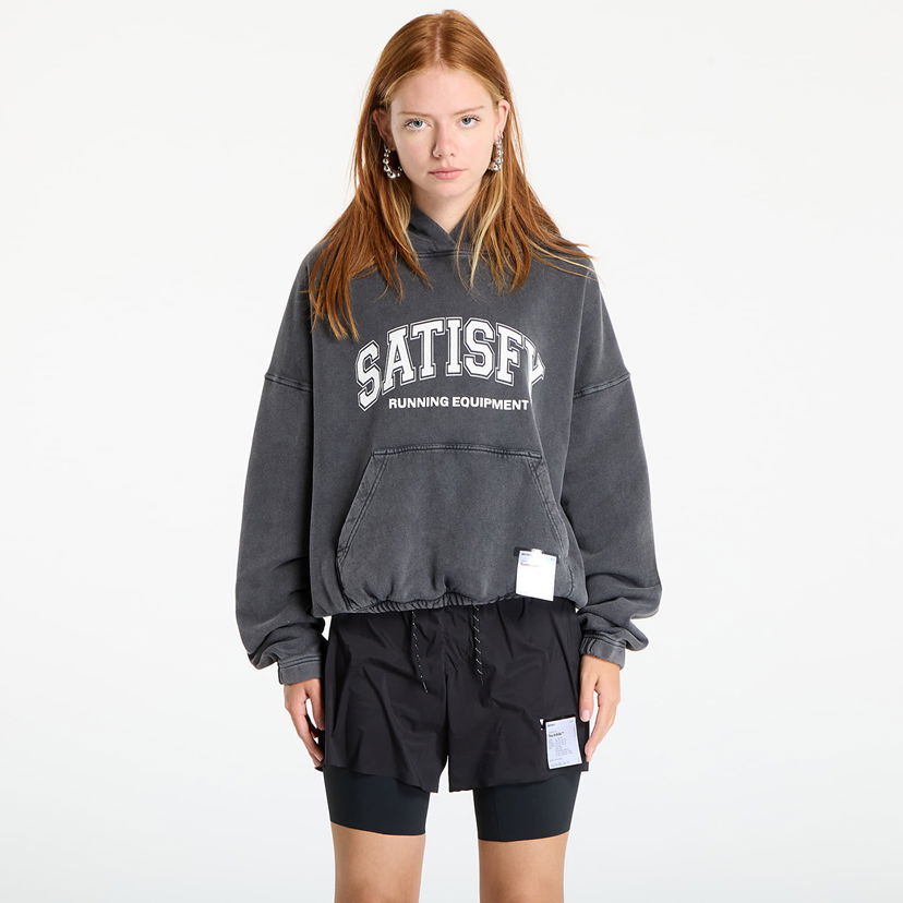 Dukserice Satisfy Satisfy SoftCell Hoodie Siva | 11046-AB-SAC