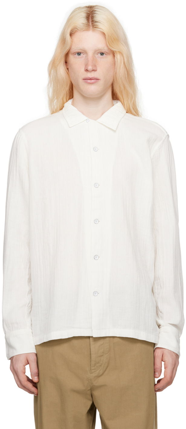 Košulja rag & bone Rag & Bone Avery Button-Up Shirt Bijela | MBW23HA458LSML